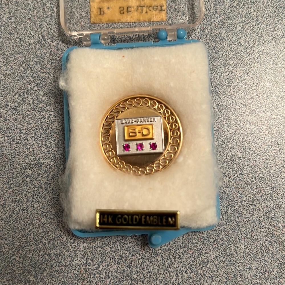 BARD-PARKER pin